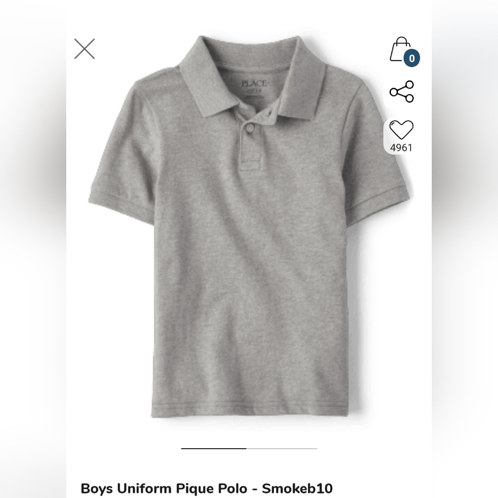 Boys Polo Shirl Size 10/12